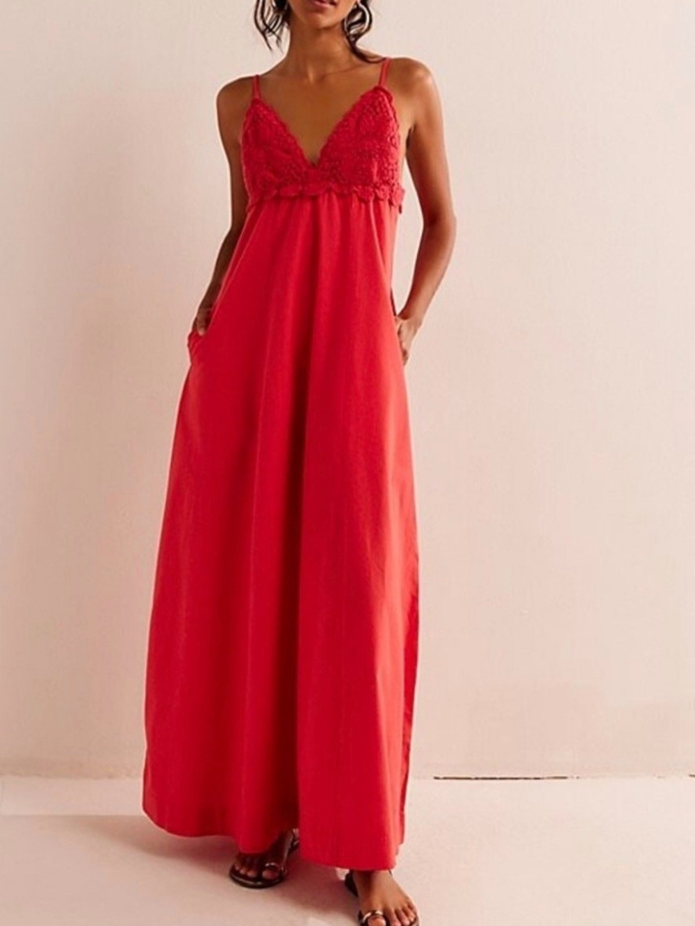 Free People Lovey Maxi Dress